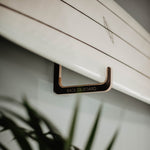 Rack mural simple en bois pour surf rack ta board