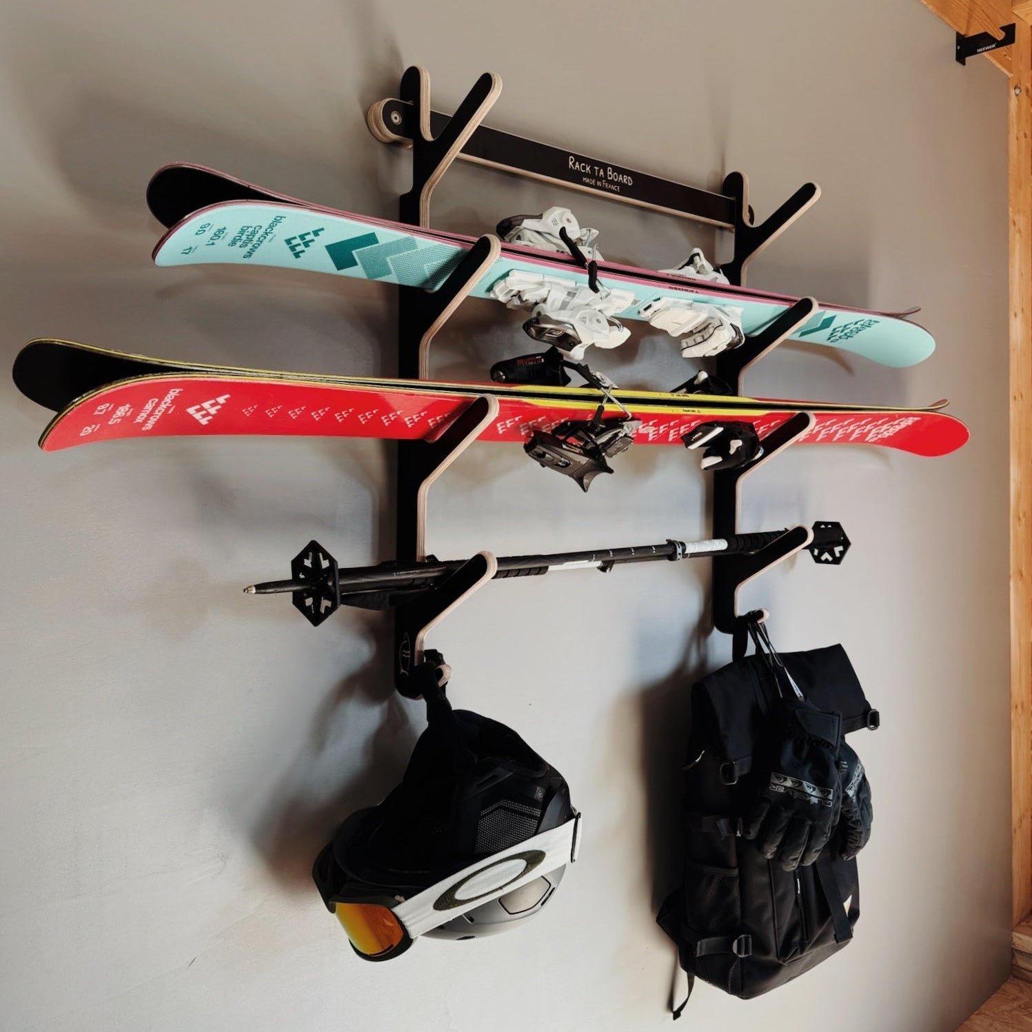 SUPPORT MURAL POUR Snowboard et Planche de Surf Q1Q47079 EUR 20,39 SUPPORT MURAL POUR Snowboard et Planche de Surf Q1Q47079 EUR 20,39